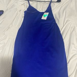 Blue dress
